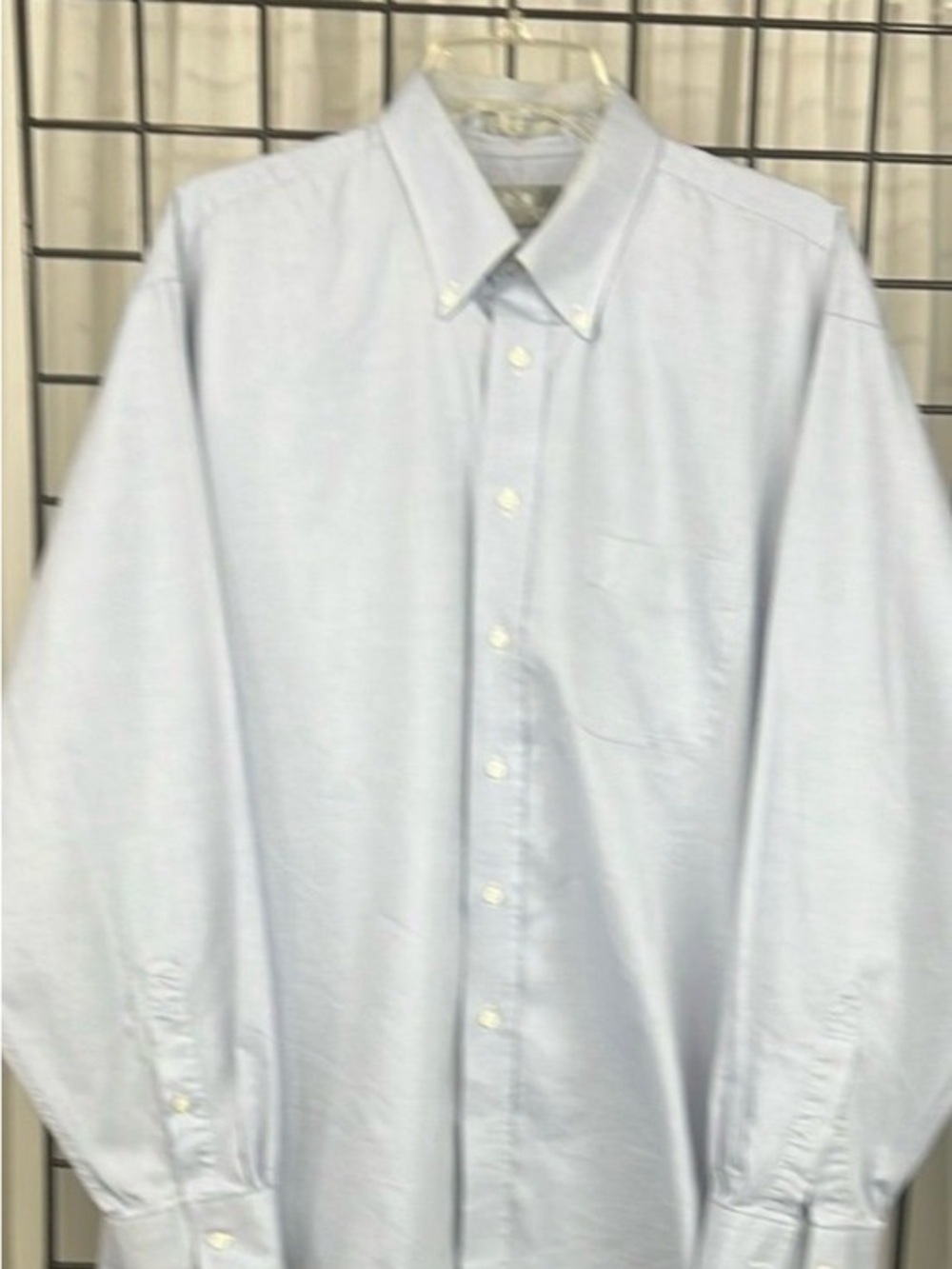 Stafford Light Blue Button-Down Dress Shirt